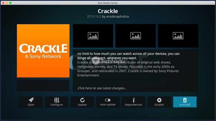 Uninstall Kodi Addons