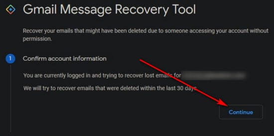 Recover Deleted Emails in Gmail