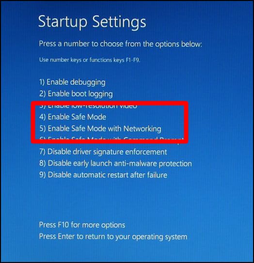 Safe Mode in Windows