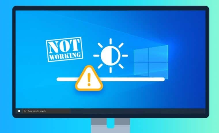 Windows 10 Brightness Control Not Working