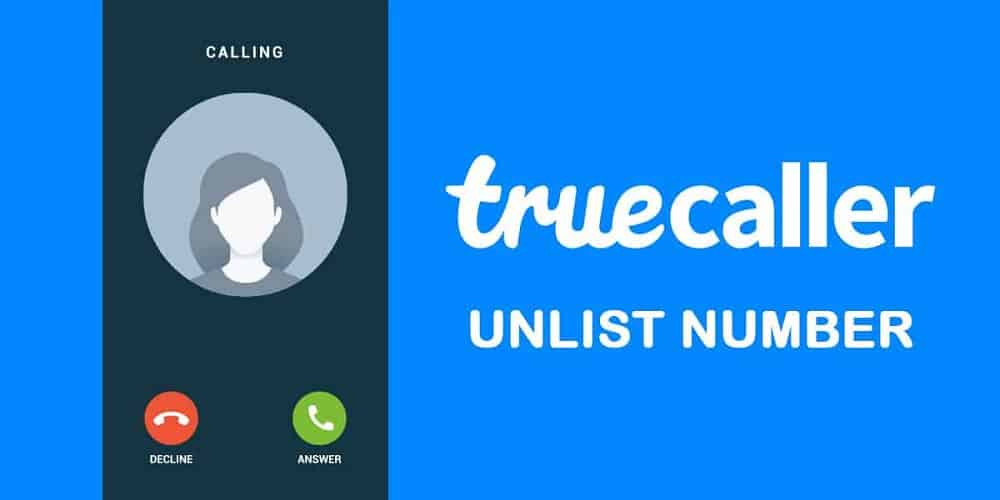 Unlist Number Truecaller