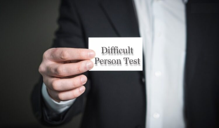 Difficult Person Test